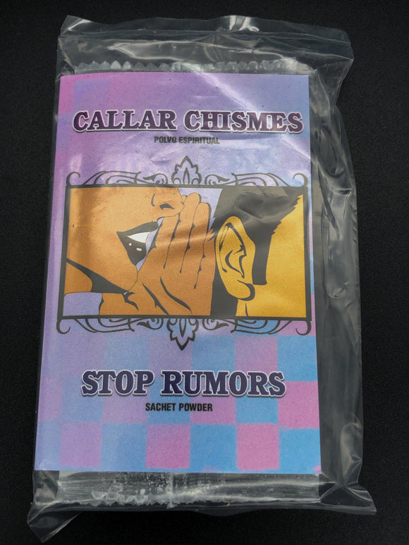 Mystical Powder Stop Rumors/ Polvo Místico Callar Chismes