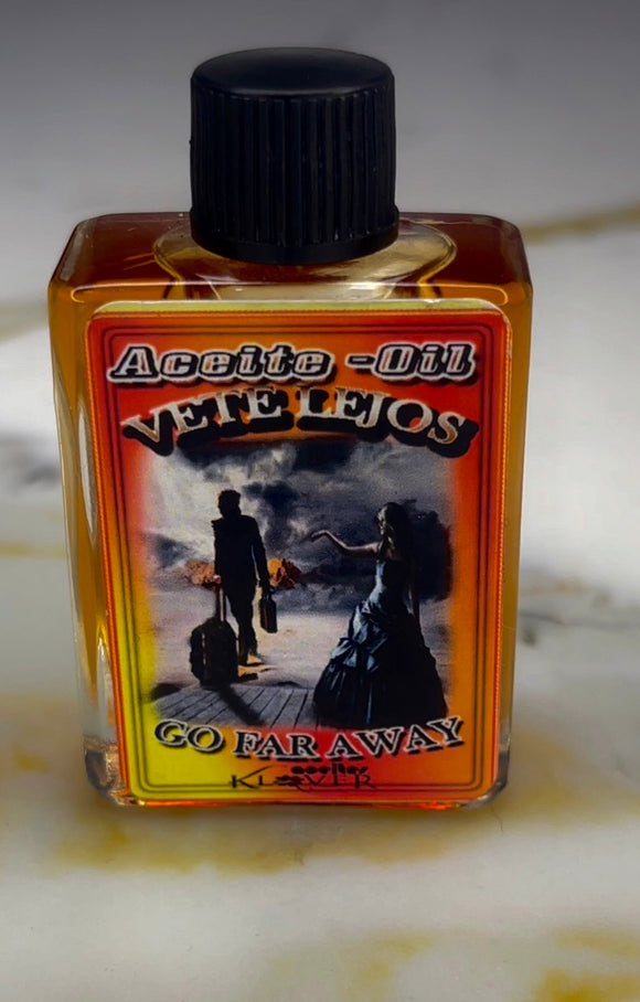 Vete Lejos Aceite Espiritual | Go Far Away Spiritual Oil