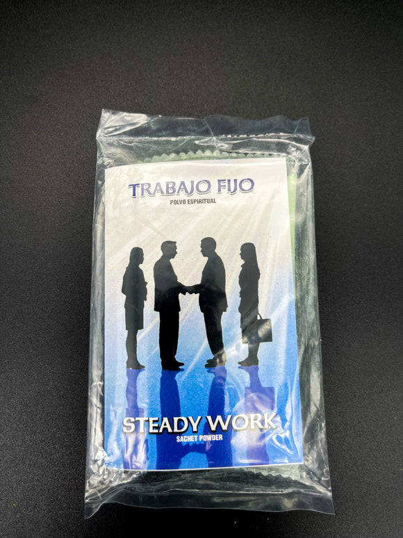 Steady Work Spiritual Powder/ Steady Work Polvo Místico